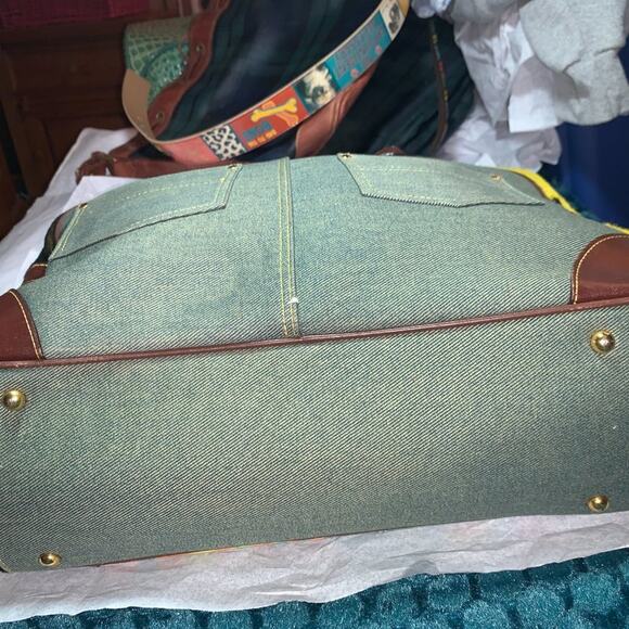 VINTAGE FRED SEGAL GRAFFITI ART MULTIMEDIA MUSIC PEACE LOVE THEME BOWLING BAG - Picture 8 of 14